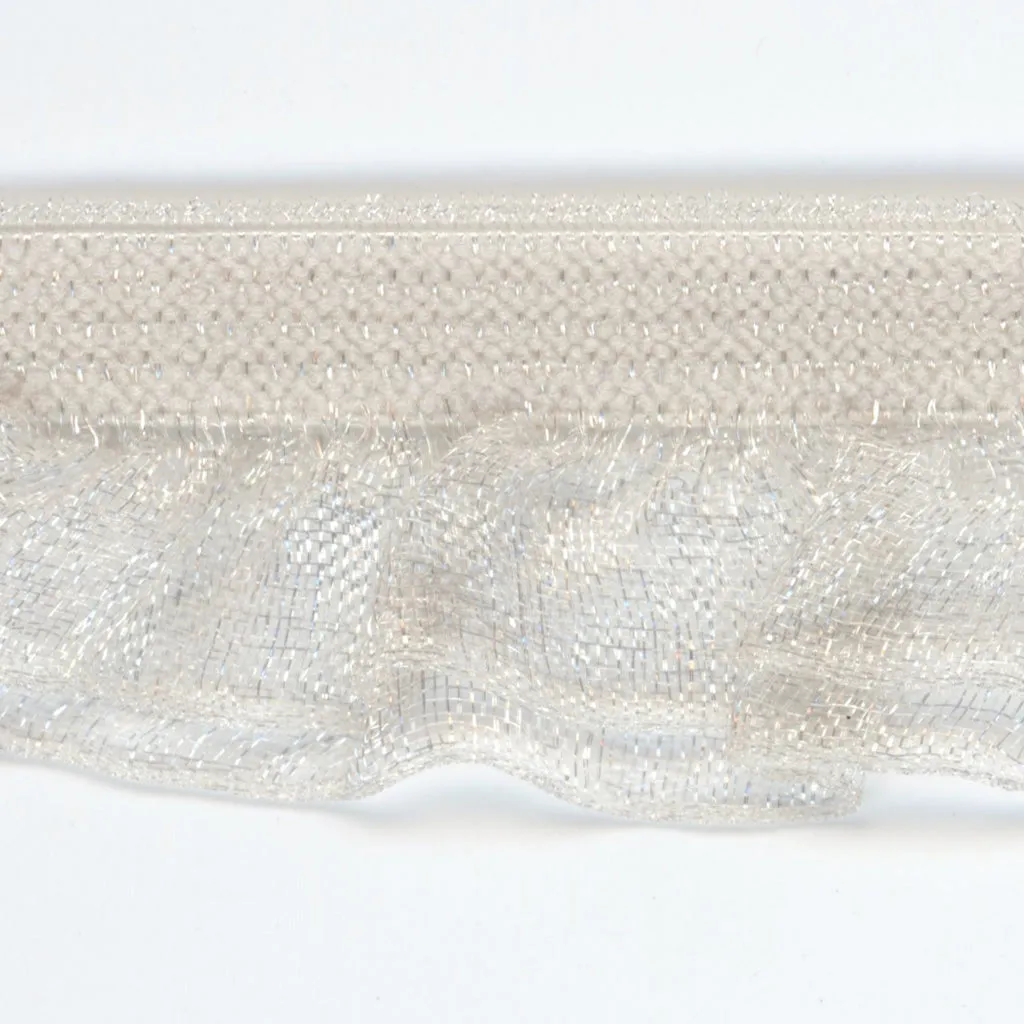 Layered Frill Stretch #48 Silver