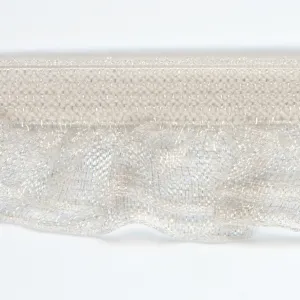 Layered Frill Stretch #48 Silver
