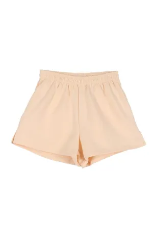Lilou Cream sweat shorts