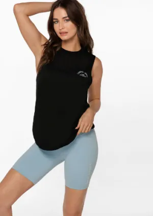 Lorna Jane Lotus Muscle Tank - Black