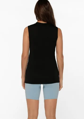 Lorna Jane Lotus Muscle Tank - Black
