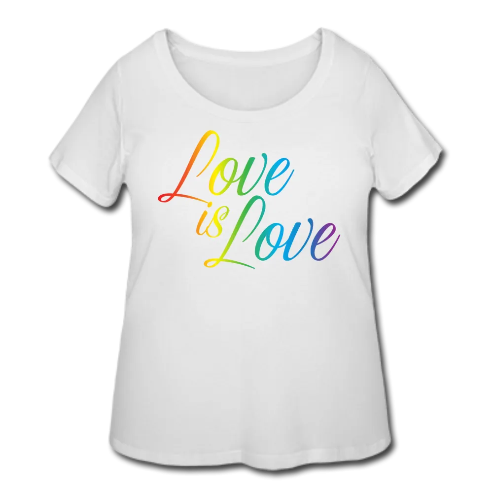 Love Women’s Curvy T-Shirt