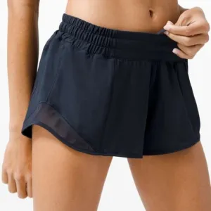 Lululemon Hotty Hot Short II *2.5&quot; True Navy