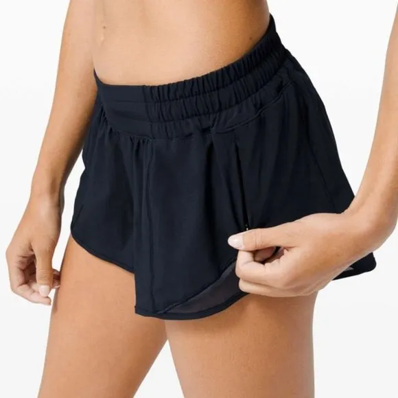 Lululemon Hotty Hot Short II *2.5&quot; True Navy