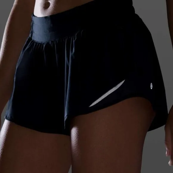Lululemon Hotty Hot Short II *2.5&quot; True Navy