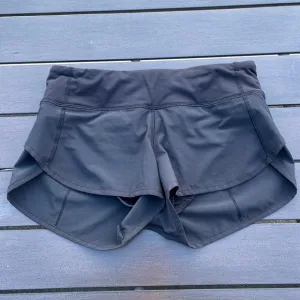 Lululemon Speed Short *4-way Stretch 2.5&quot; Size 4 Black