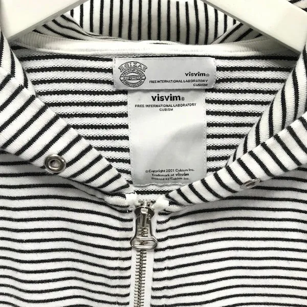 [M] Visvim Pauline FZ Hoodie Striped