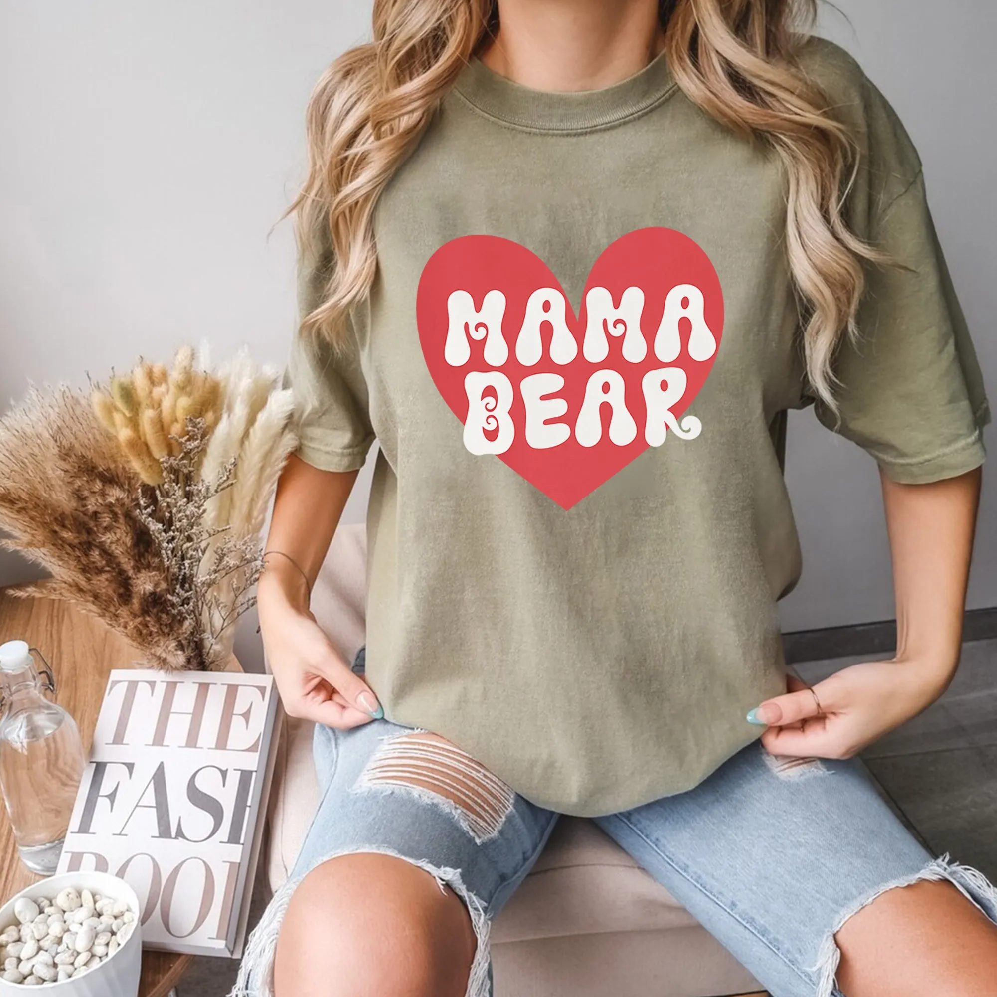 Mama Bear Shirt, Mother’s Day Gift, Cute Mama Shirt, Mom Life Shirt, New Mom Gift,Baby Shower Gift,Mom Shirt,Personalized Tee