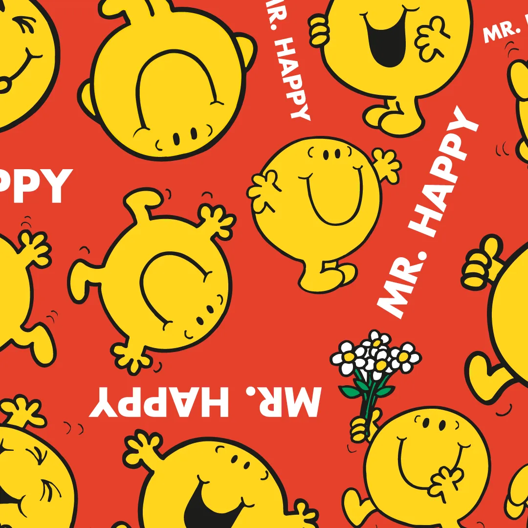 Mens Short Pyjamas - Mr Happy - Shorts & T-Shirt