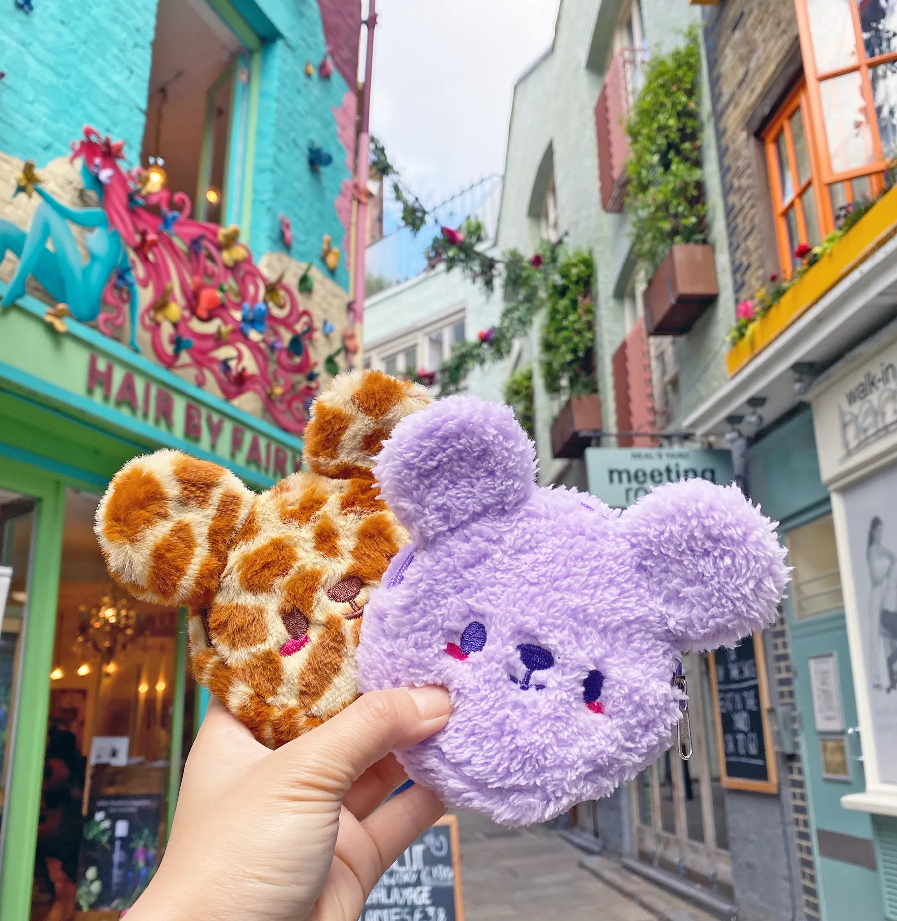 Mini Kirin-kuma coin bag •ᴥ• ふわふわクマ