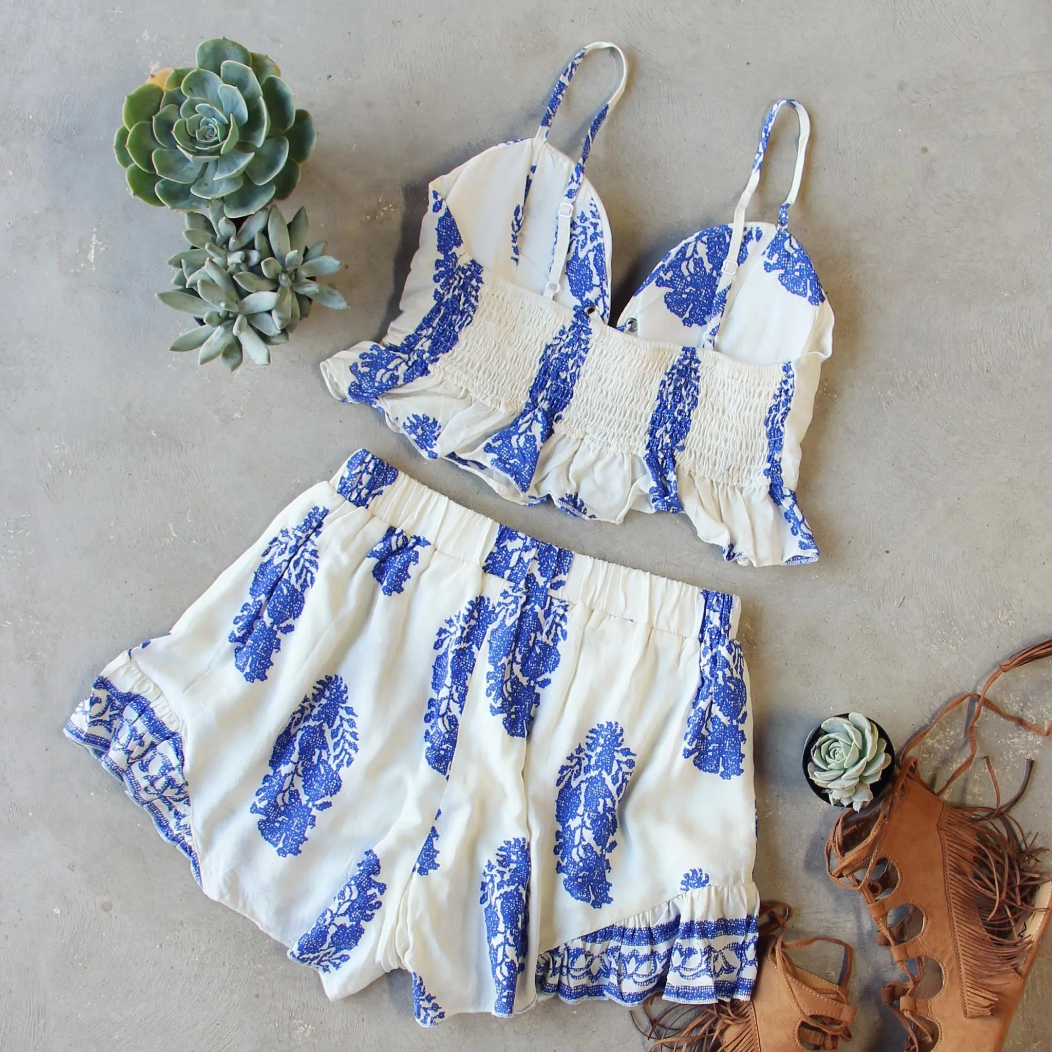 Moon Palace Romper Set