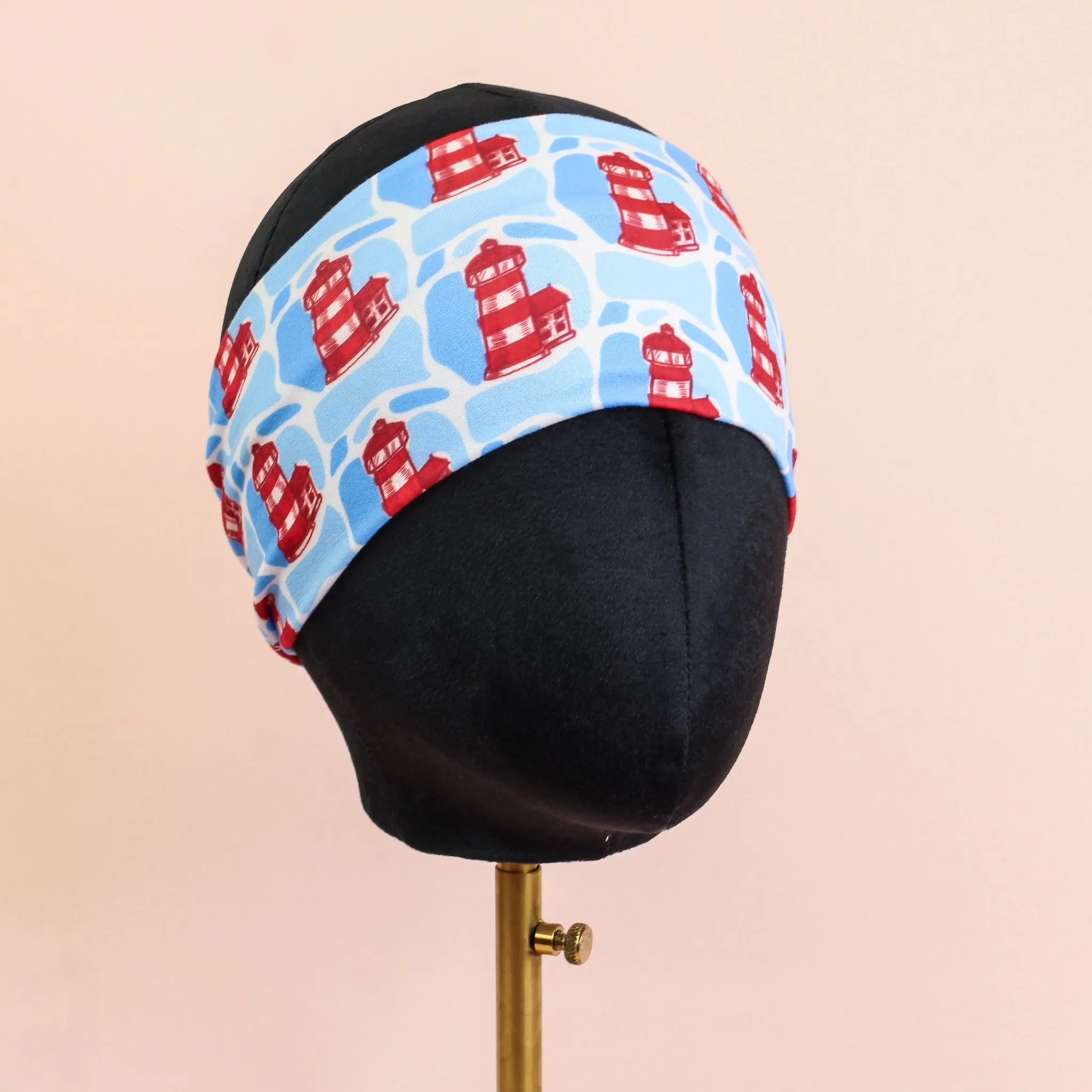 Mosaic Lighthouses Stretch Headband
