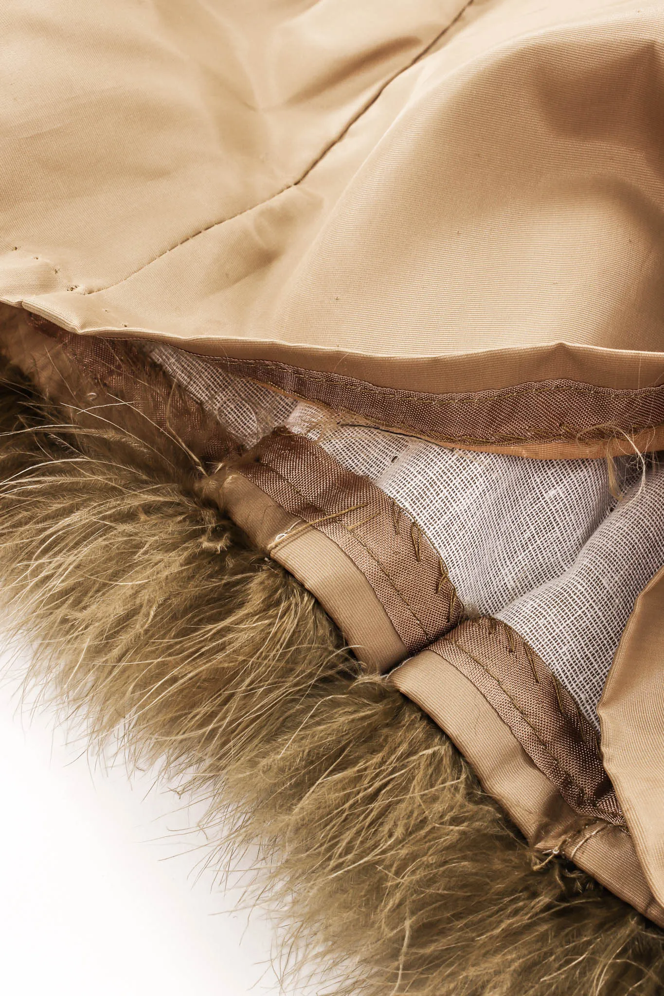 Moss Marabou Feather Coat