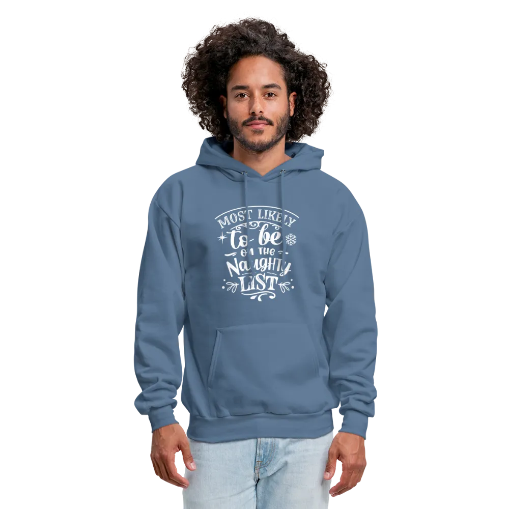 Most Likely to be on the Naughty List Men's Hoodie (CK-0001)