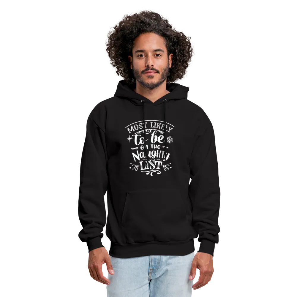 Most Likely to be on the Naughty List Men's Hoodie (CK-0001)