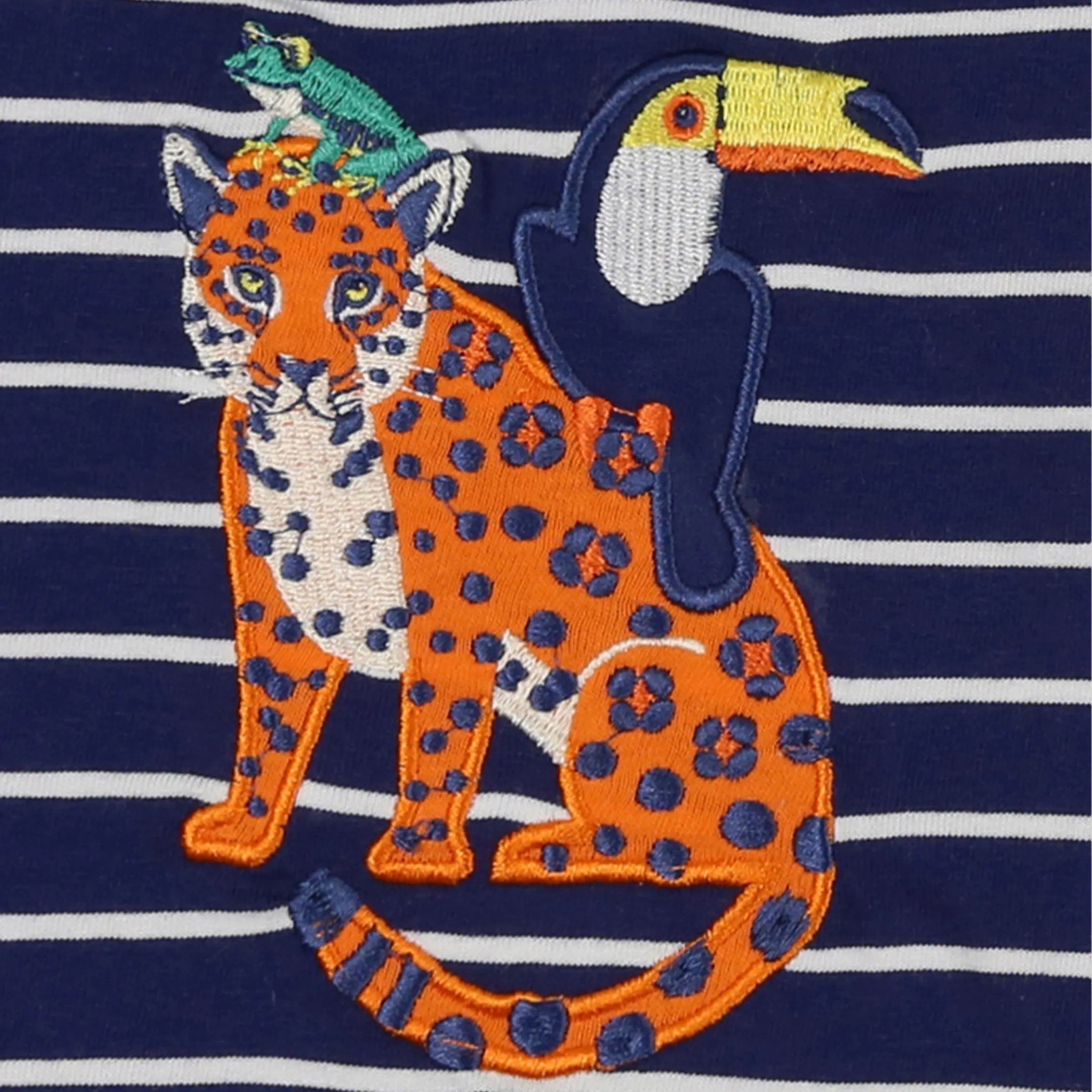 Multicoloured Animal Safari Print Top And Short Set
