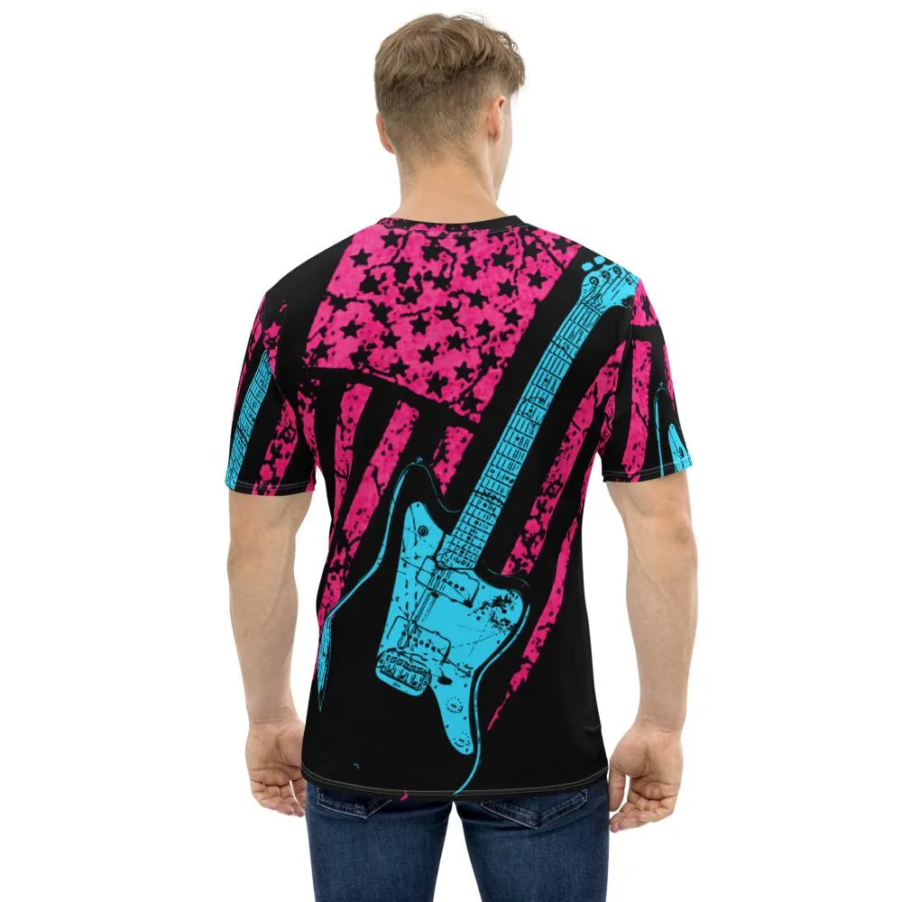 Neon Americana J All-Over Print T-Shirt