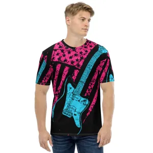 Neon Americana J All-Over Print T-Shirt