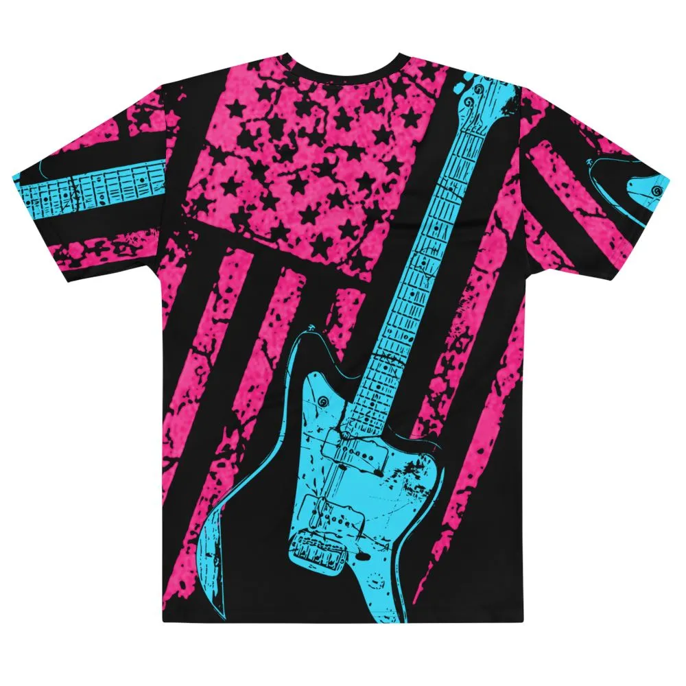 Neon Americana J All-Over Print T-Shirt