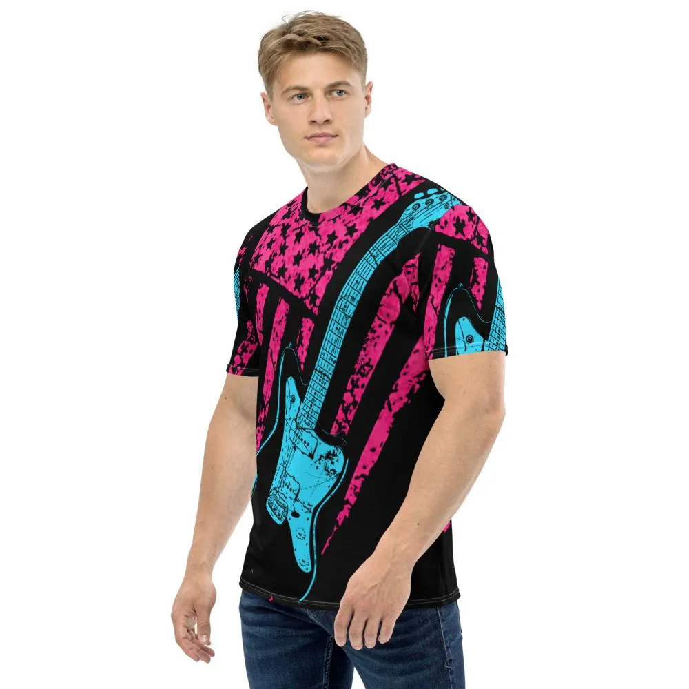 Neon Americana J All-Over Print T-Shirt