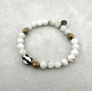 New Beginnings Rainbow Moonstone Bracelet