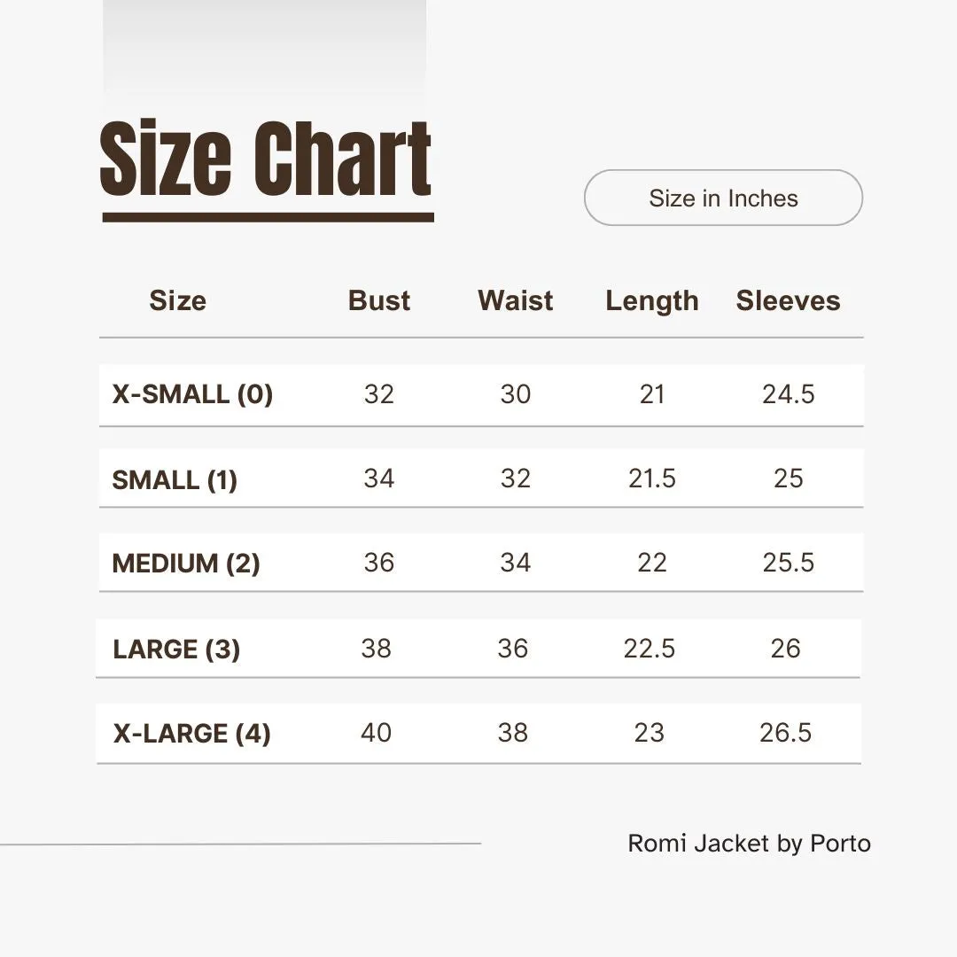 NEW! Romi Jacket by Porto