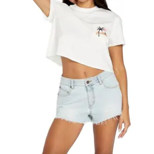 NEW VOLCOM 1991 stoned shorts in allover stone light