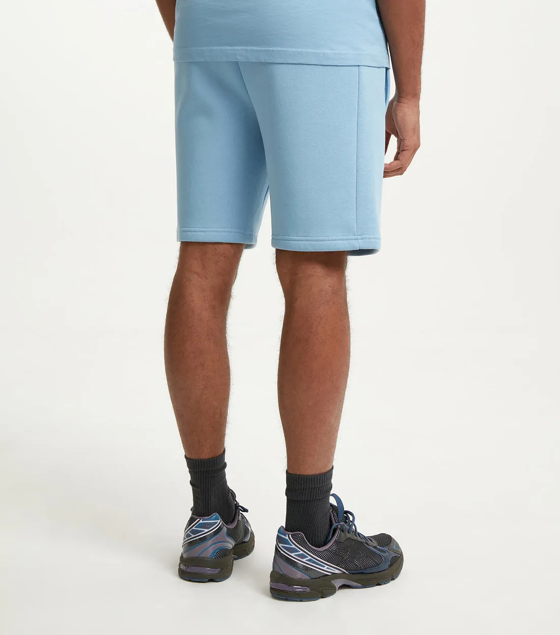 Nicce Mercury Jog Shorts Light Blue