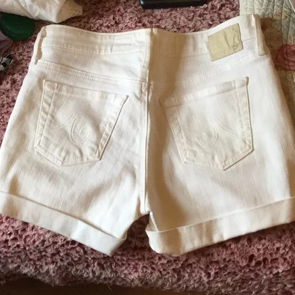 NWOT AG The Hailey Ex-Boyfriend Roll-Up Jean Shorts
