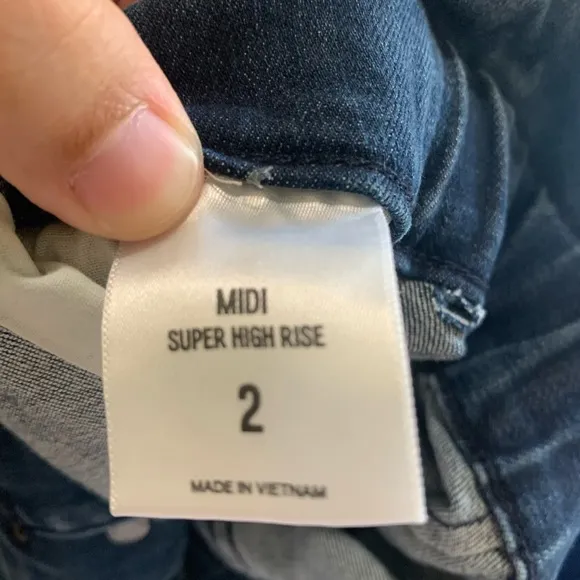 NWOT High Waisted Express Denim Short