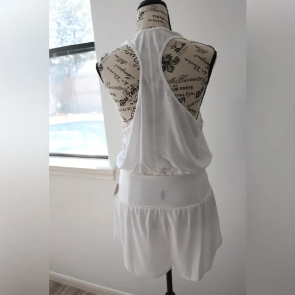 NWT Free People Movement White Romper Size S Athletic