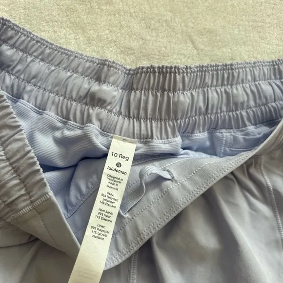 NWT Lululemon Hotty Hot Short II *2.5&quot; Serene Blue