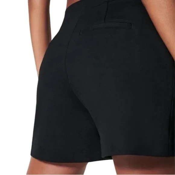 NWT Spanx the perfect A Line shorts black small