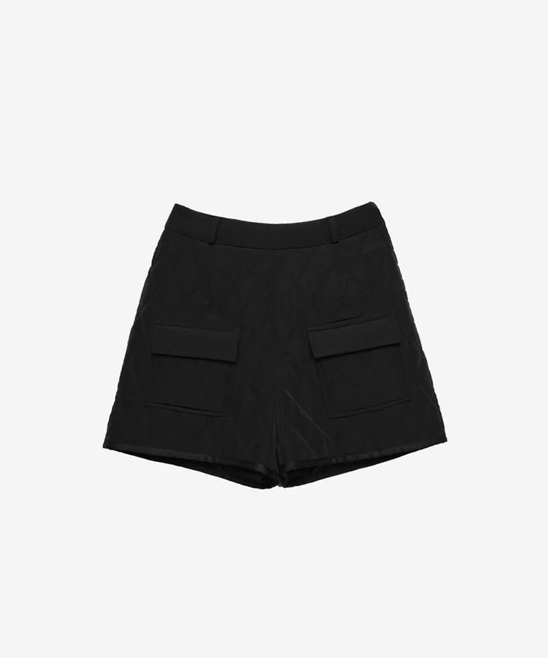 OBER Golf Diamond Quilting Padding Shorts Set