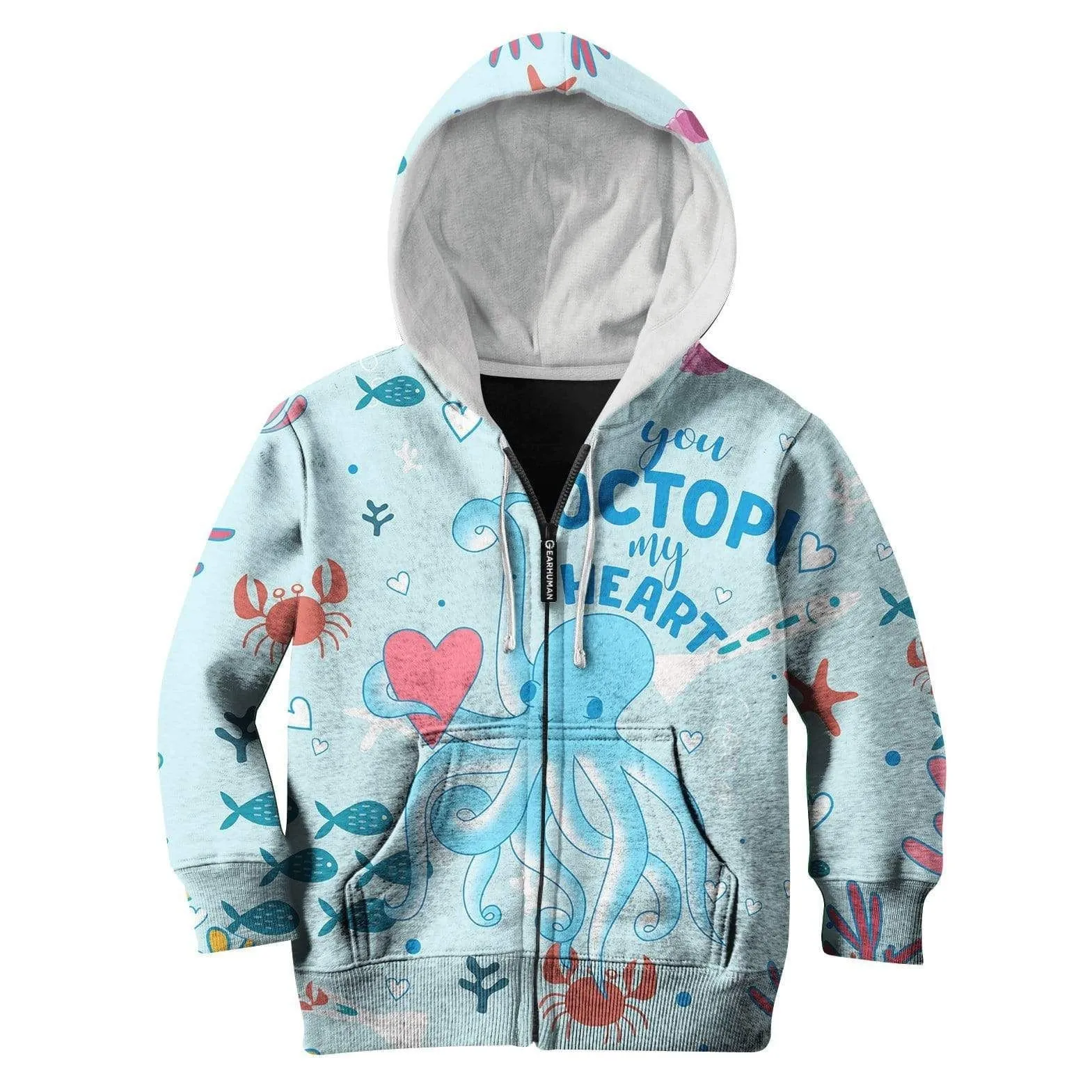 Octopi Kid Custom Cosplay Hoodies T-shirt Apparel