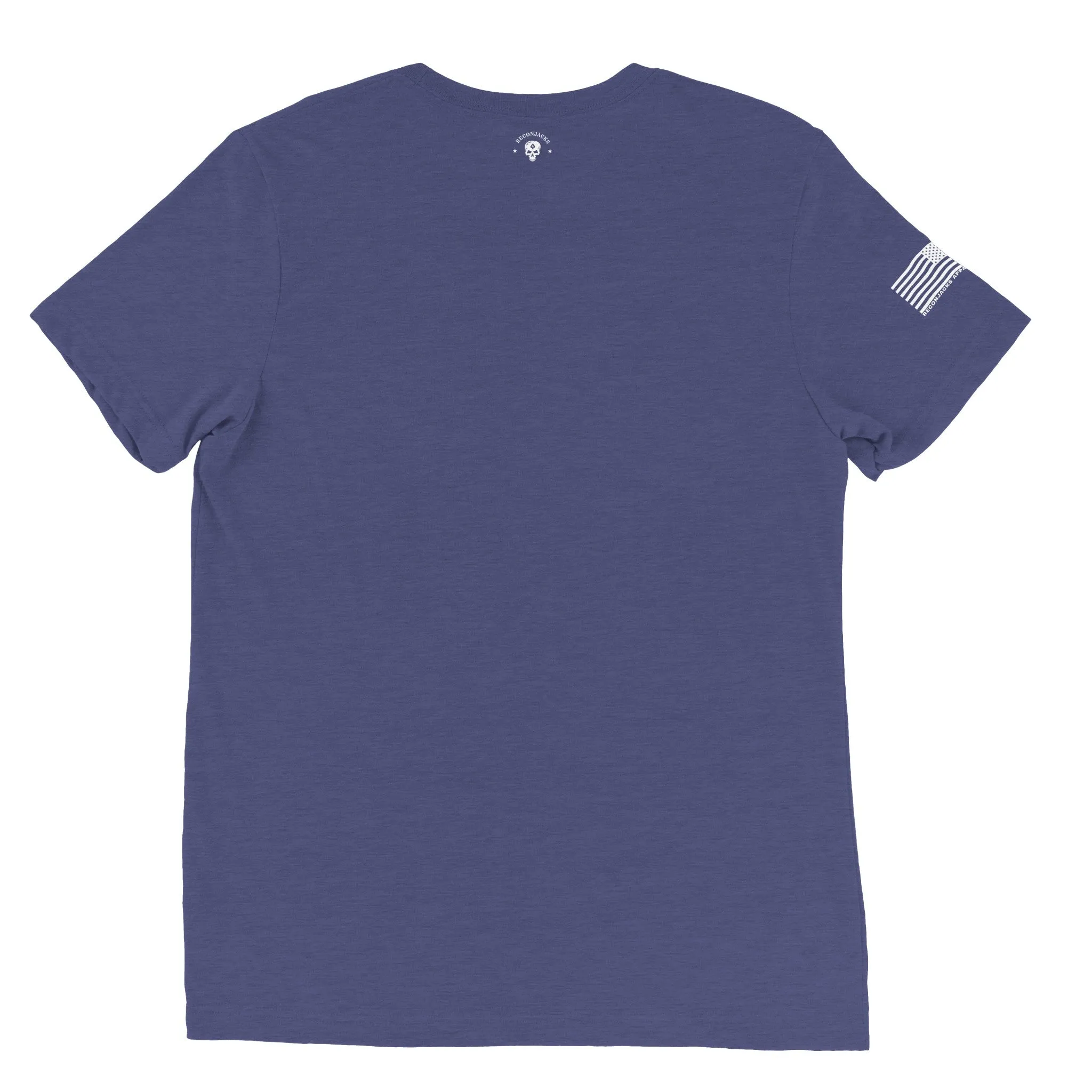Old Glory White Flag T-shirt (Tri Blend)