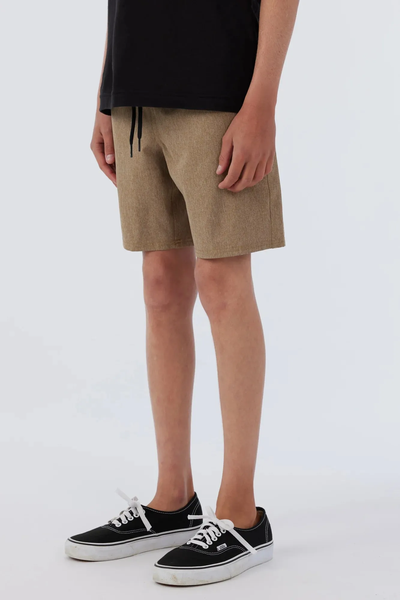 O'Neill Boys Reserve E-Waist 16" Hybrid Boardshorts - Dark Khaki