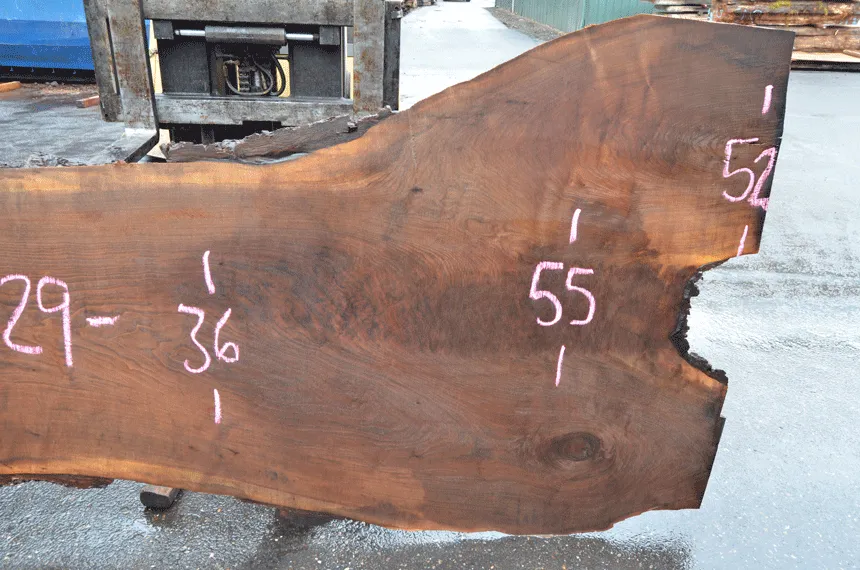 Oregon Black Walnut Slab 122719-10