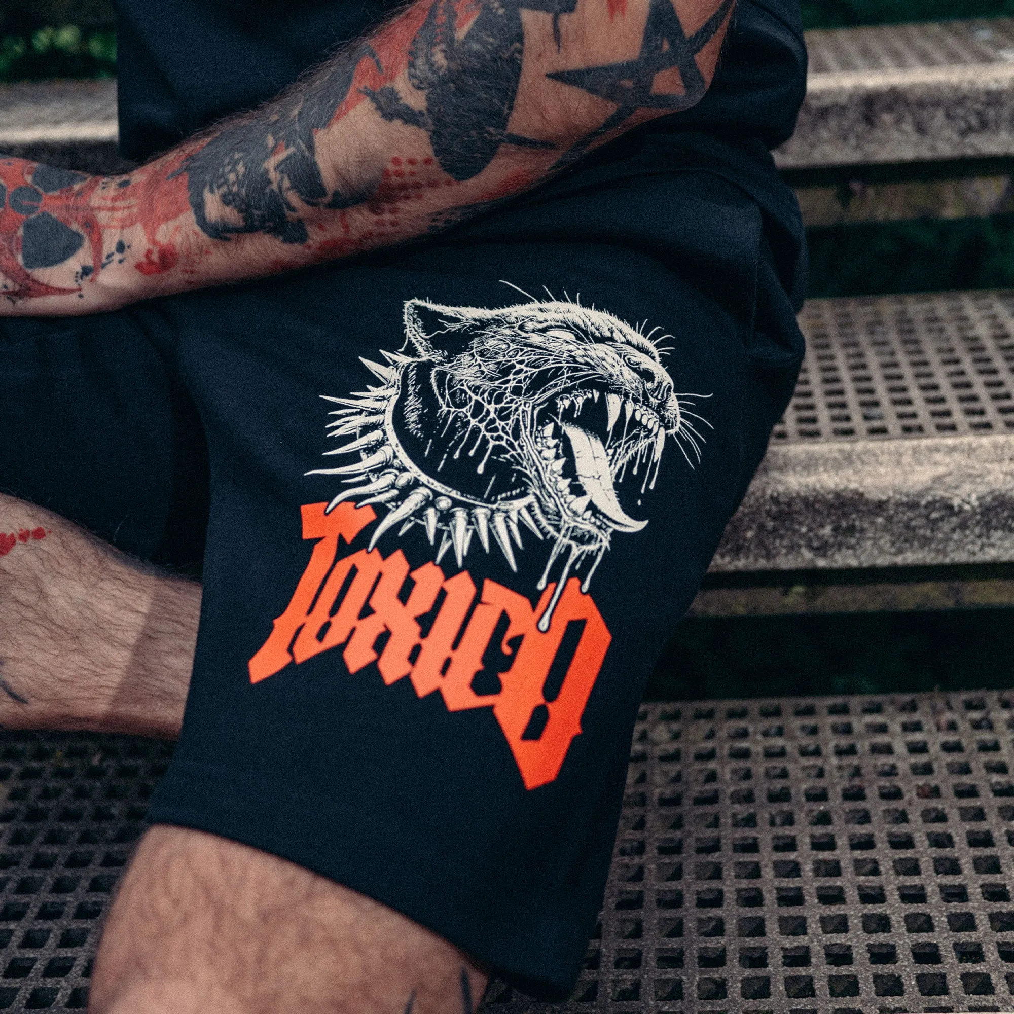 Panther Sweat Shorts