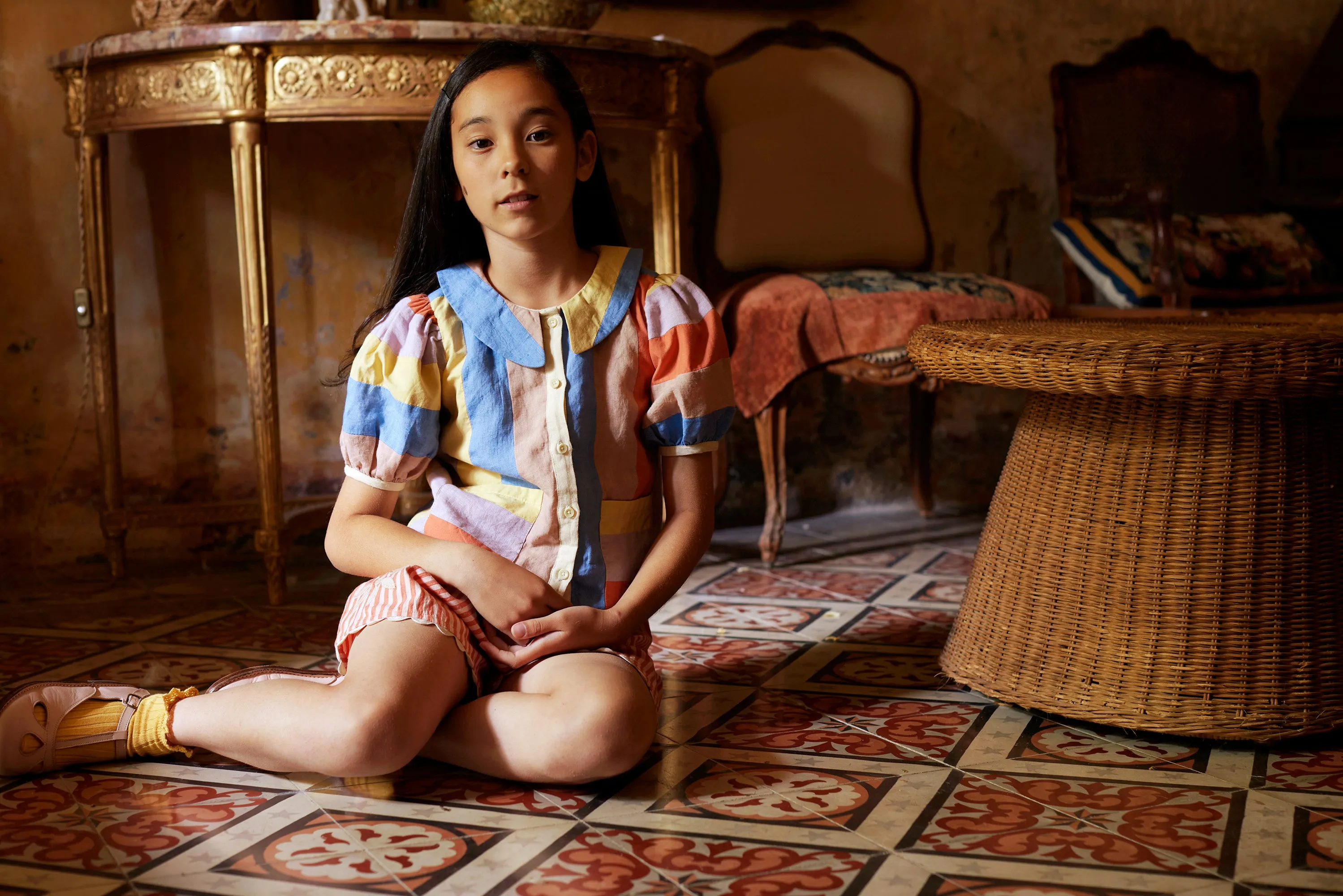 Patchwork Stripe Margarite Jacket - Multi (EXCLUSIVE)