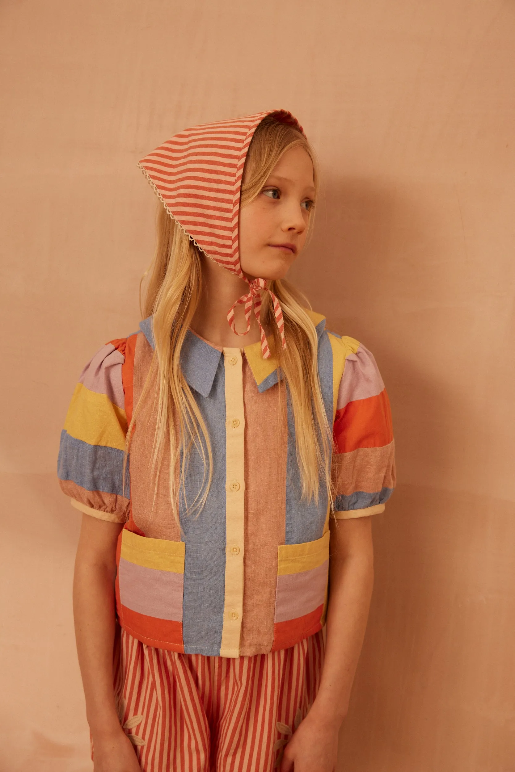Patchwork Stripe Margarite Jacket - Multi (EXCLUSIVE)