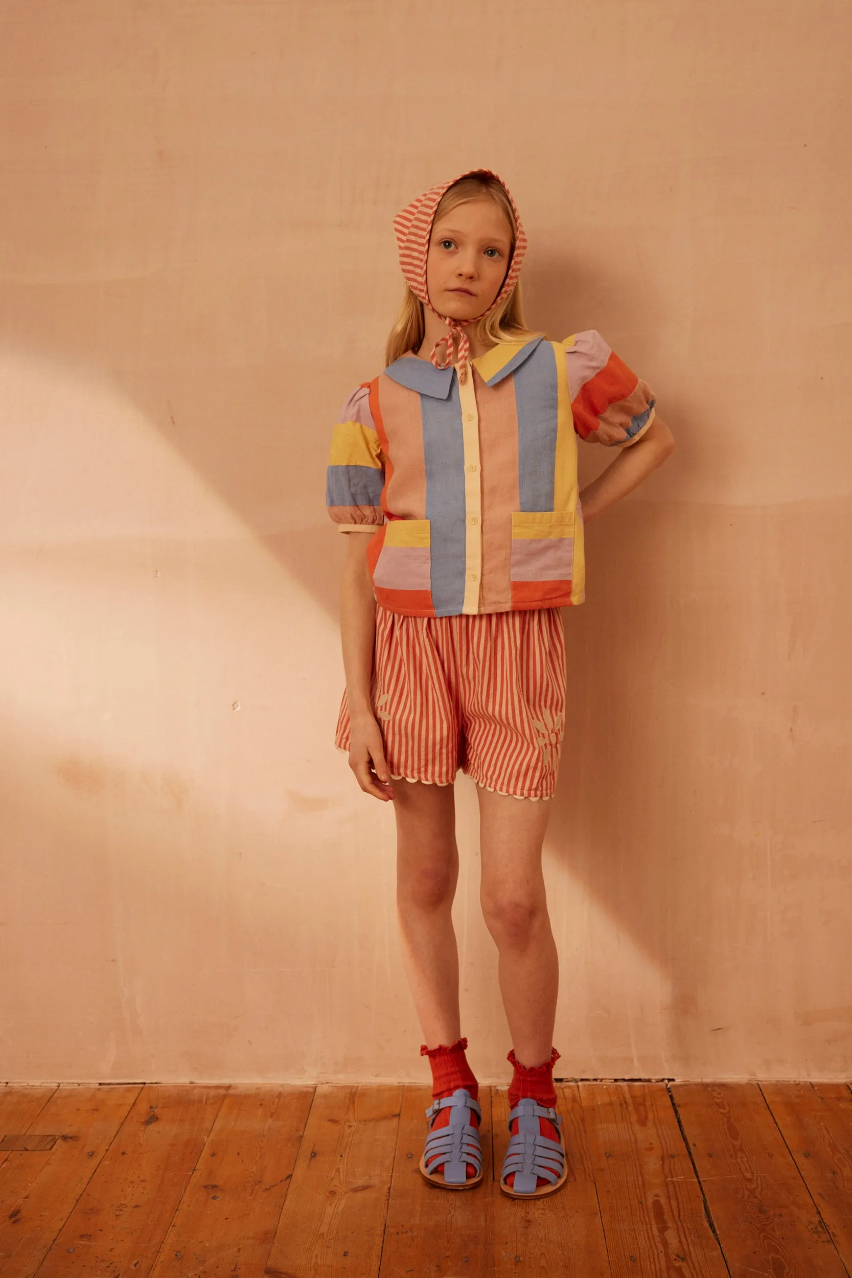Patchwork Stripe Margarite Jacket - Multi (EXCLUSIVE)