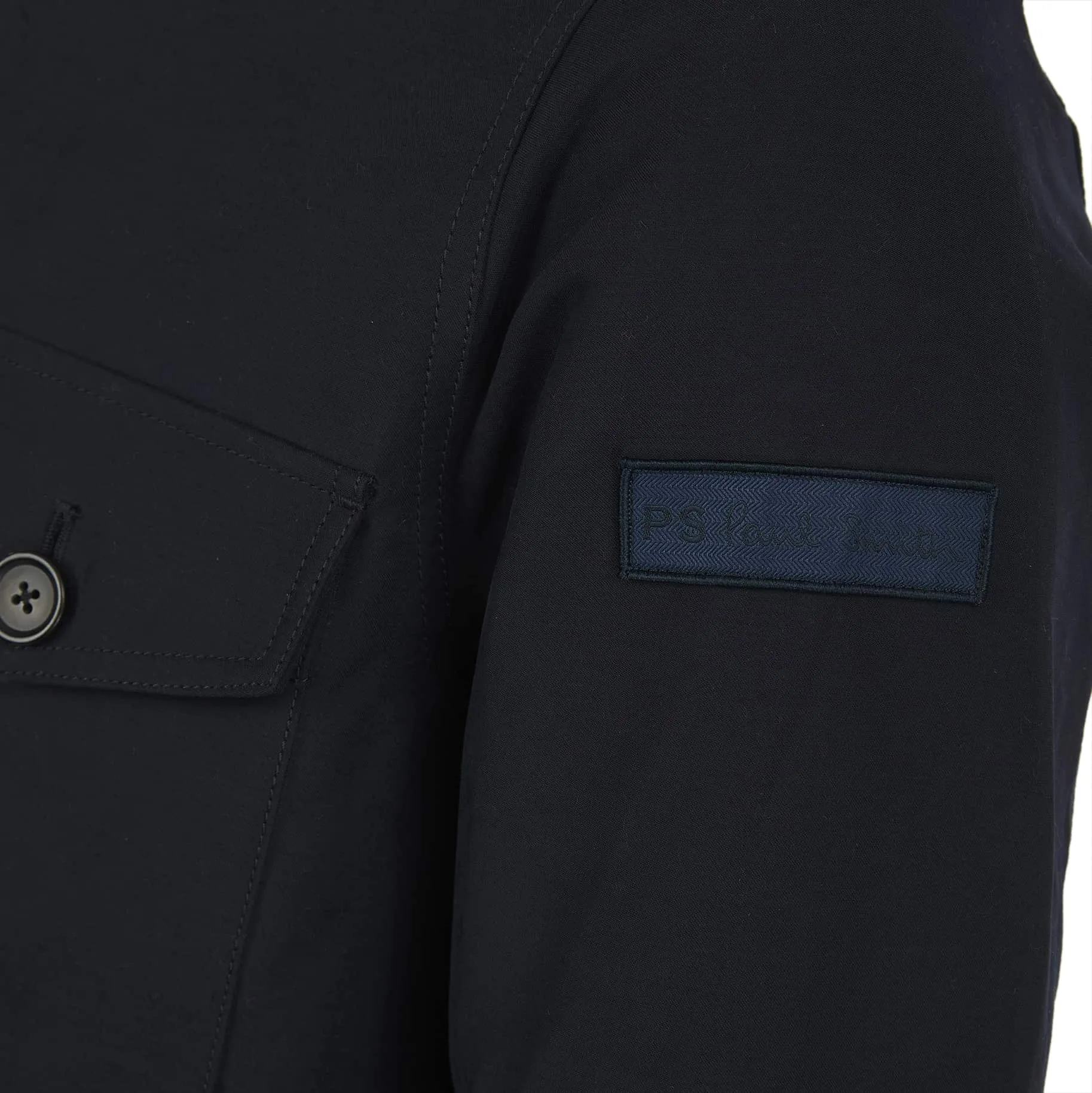 PAUL SMITH MILITARY COTTON-NYLON OVERSHIRT