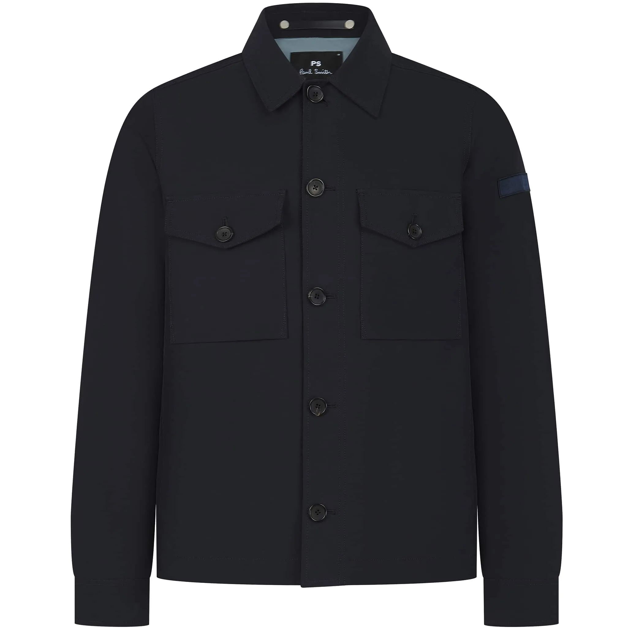 PAUL SMITH MILITARY COTTON-NYLON OVERSHIRT