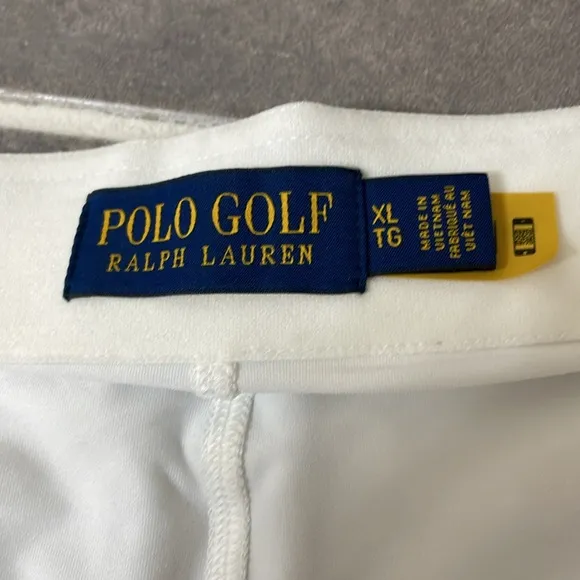 Polo Golf Ralph Lauren Printed Flounce Liberty Square Key 17” Golf Skort size XL