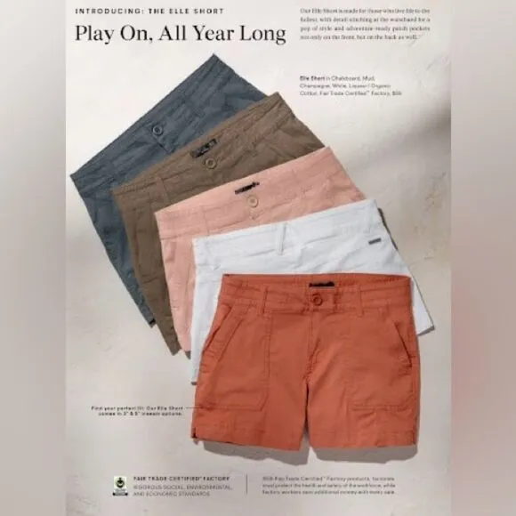 prAna Women’s Elle Shorts  5&quot; inseam