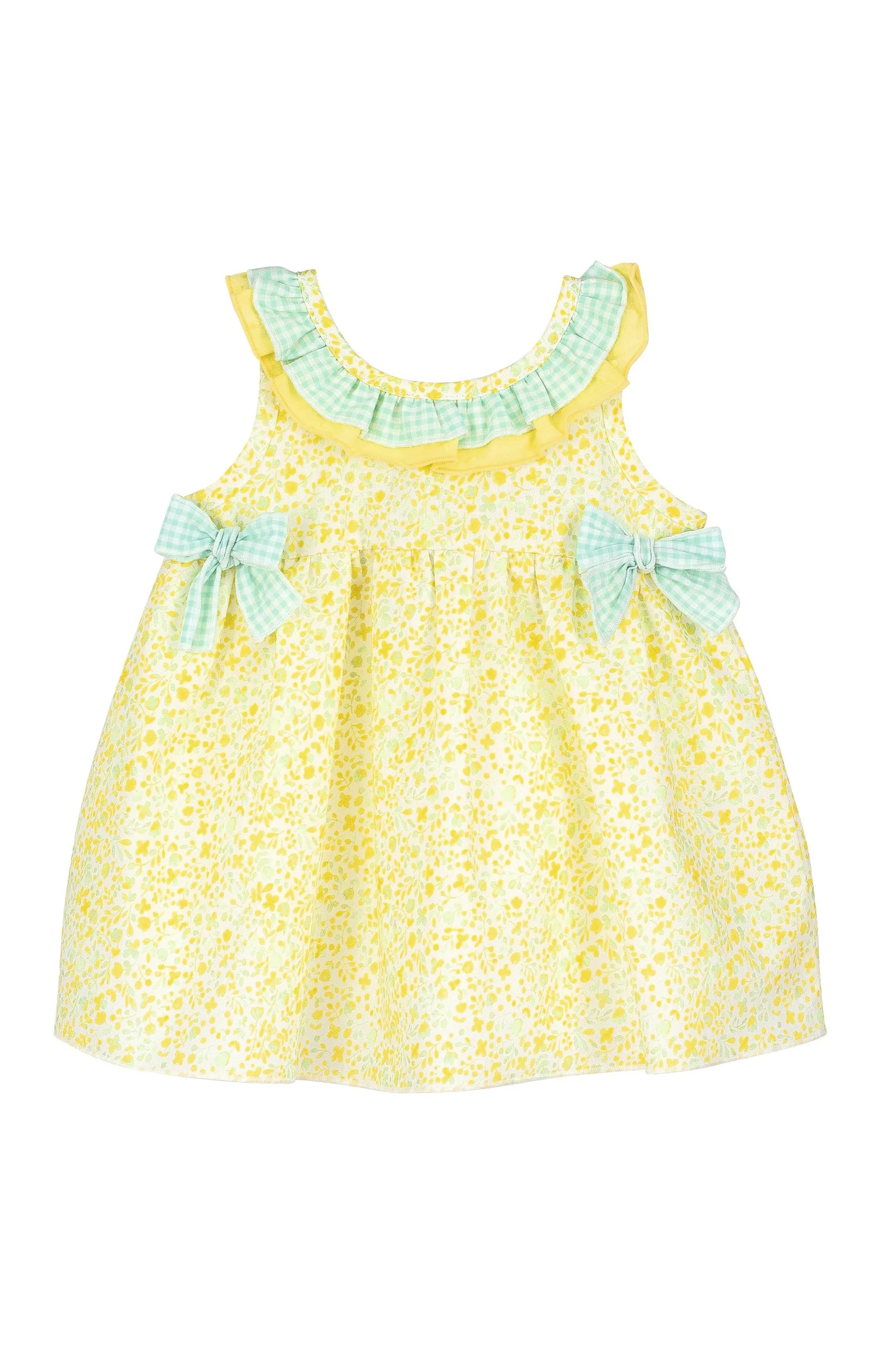 "Zadie" Lemon Floral Dress