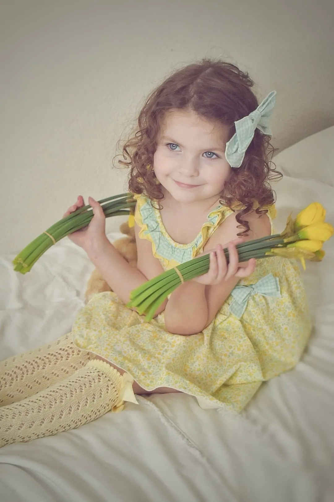 "Zadie" Lemon Floral Dress