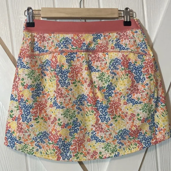 Ralph Lauren Ladies RLX Golf Aim 4 Way Print Stretch 17 Inch Skort