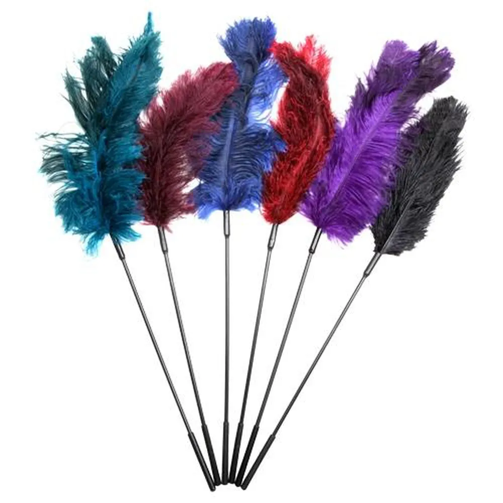 Red Ostrich Tickler